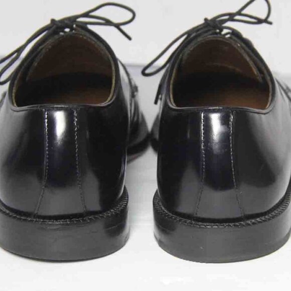 COLE HAAN Black Cap Toe Dress Shoes Leather Oxfords Men's Size 9D - Picture 4 of 4
